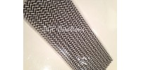 Chevron Blue Pattern  Paper Straw click on image to view different color option
